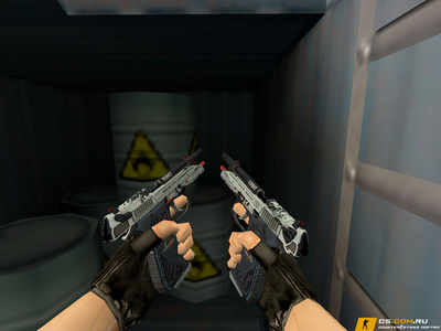 Модель Dual Berettas Катастрофа для CS 1.6