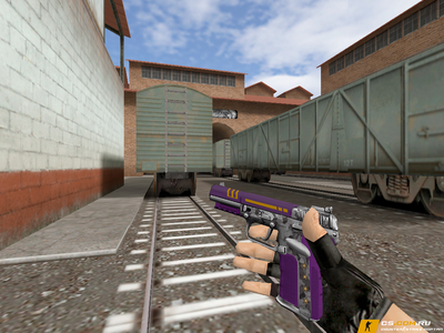 Модель Five-Seven Sarge Purple для CS 1.6