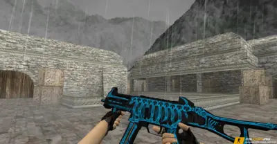 Модель HD UMP-45 «Exposure» с анимацией осмотра для CS 1.6