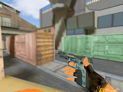 Модель Five Seven Chironex (Синий) для CS 1.6