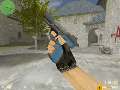 Модель Five-Seven Короед Синий для CS 1.6