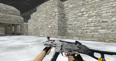 Модель HD UMP-45 «White Fang» для CS 1.6