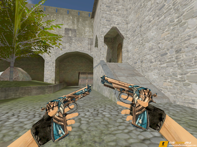 Модель Dual Berettas Глаз ястреба для CS 1.6