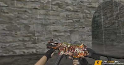 Модель HD UMP-45 «PawPaw» для CS 1.6