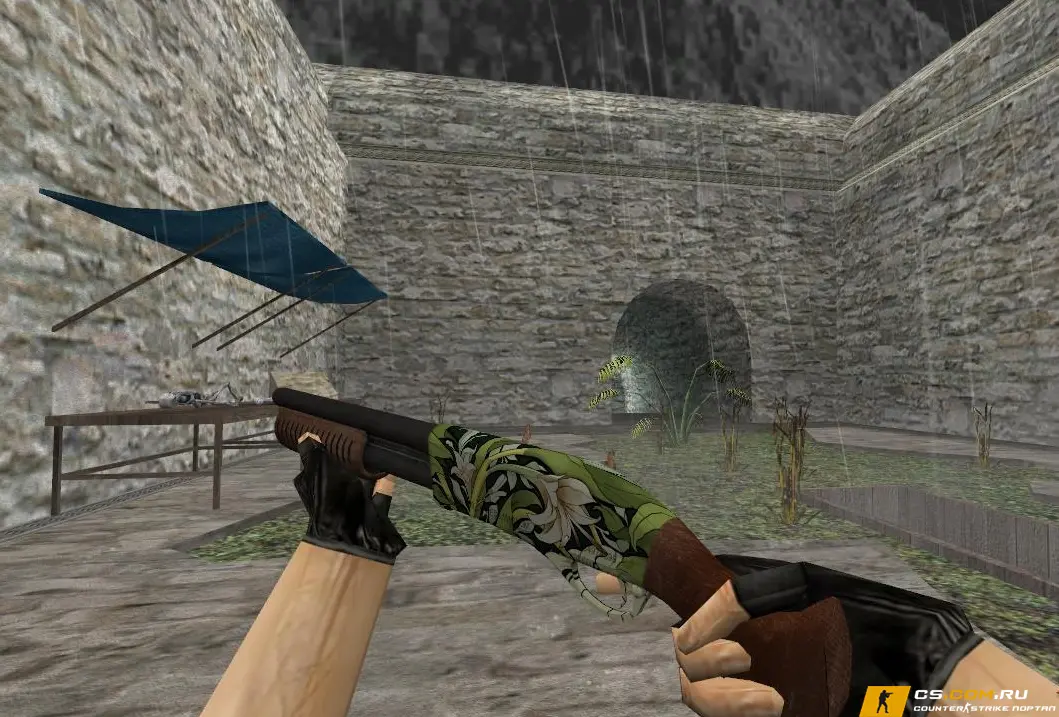 Модель HD Sawed-Off «Morris» с анимацией осмотра для CS 1.6