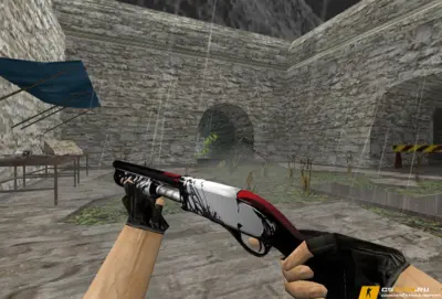 Модель HD Sawed-Off «Vaal» с анимацией осмотра для CS 1.6