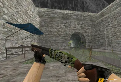 Модель HD Sawed-Off «Morris» с анимацией осмотра для CS 1.6