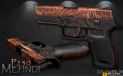 Модель P250 «Mehndi — Роспись» для CS 1.6