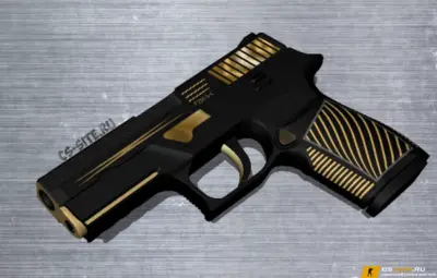 Модель P250 «Gold Carbon» для CS 1.6