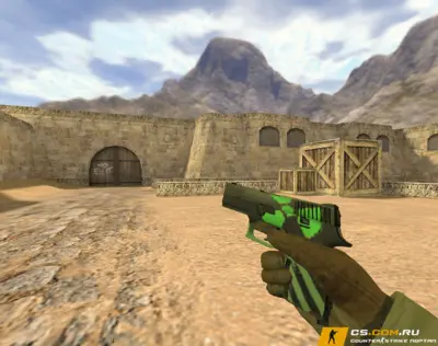 Модель P250 «Ядерная угроза — Nuclear Threat» для CS 1.6