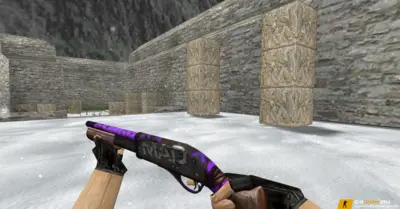 Модель HD Sawed-Off «Purple Maniac» для CS 1.6