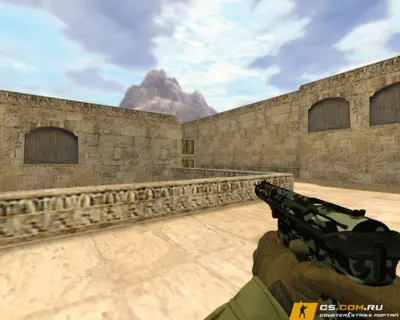 Модель Tec-9 «Городской камуфляж — Urban Camo» для CS 1.6