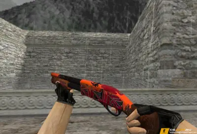 Модель HD Sawed-Off «Ringleader» с анимацией осмотра для CS 1.6