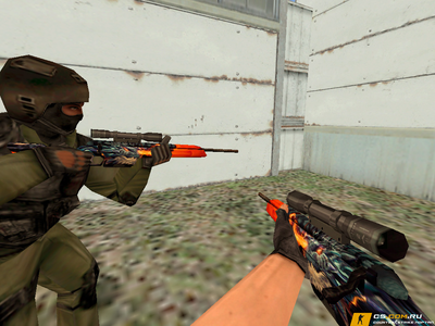 Модель Scout «Пламя дракона» для CS 1.6