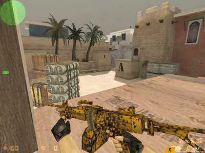 Модель Negev «Радиоактивные отходы» для CS 1.6