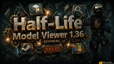 Half-Life Model Viewer Jed's v 1.36 RUS — для просмотра моделей CS 1.6