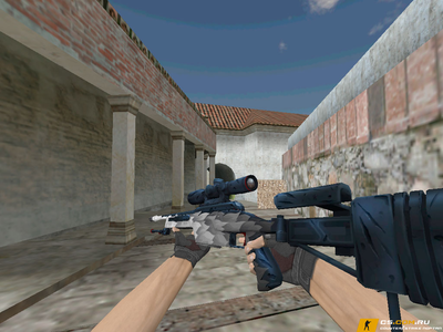 Модель SSG 08 «Белый клык» для CS 1.6