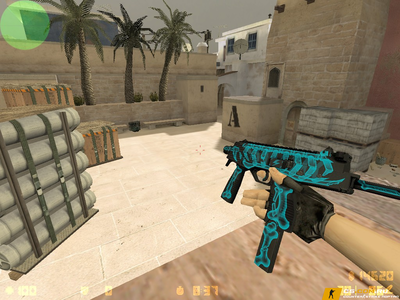 Модель MP9 «Рентгеновский снимок» для CS 1.6