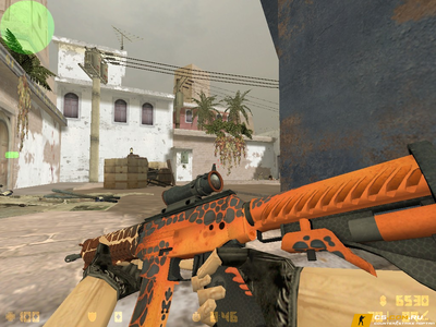 Модель SG 553 «Дикая моль» для CS 1.6