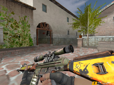 Модель G3SG1 «Дикарь» для CS 1.6