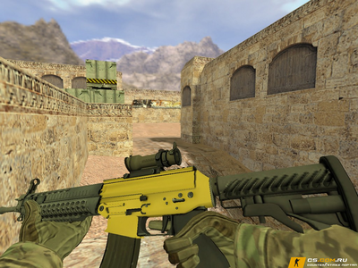 Модель SG-553 «Бульдозер» для CS 1.6