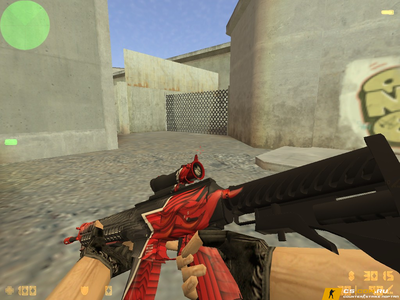 Модель SG 553 Starladder для CS 1.6