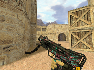Модель MAC-10 «Псих» для CS 1.6