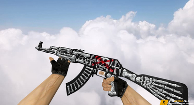 Скин «AK-47 Bone Hunter» для CS 1.6
