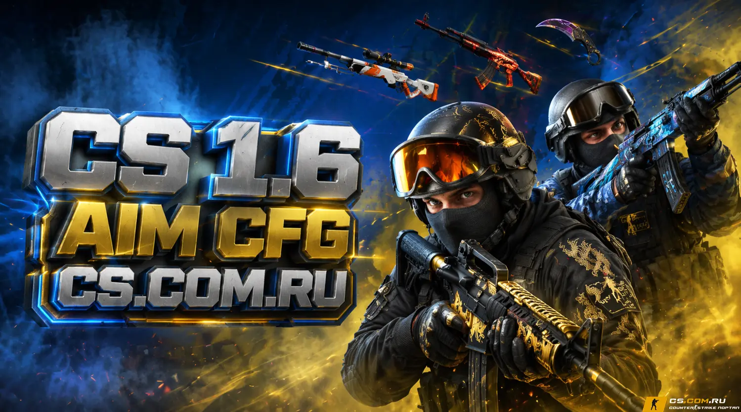 CS 1.6 с AIM CFG - КС 1.6 с чи...