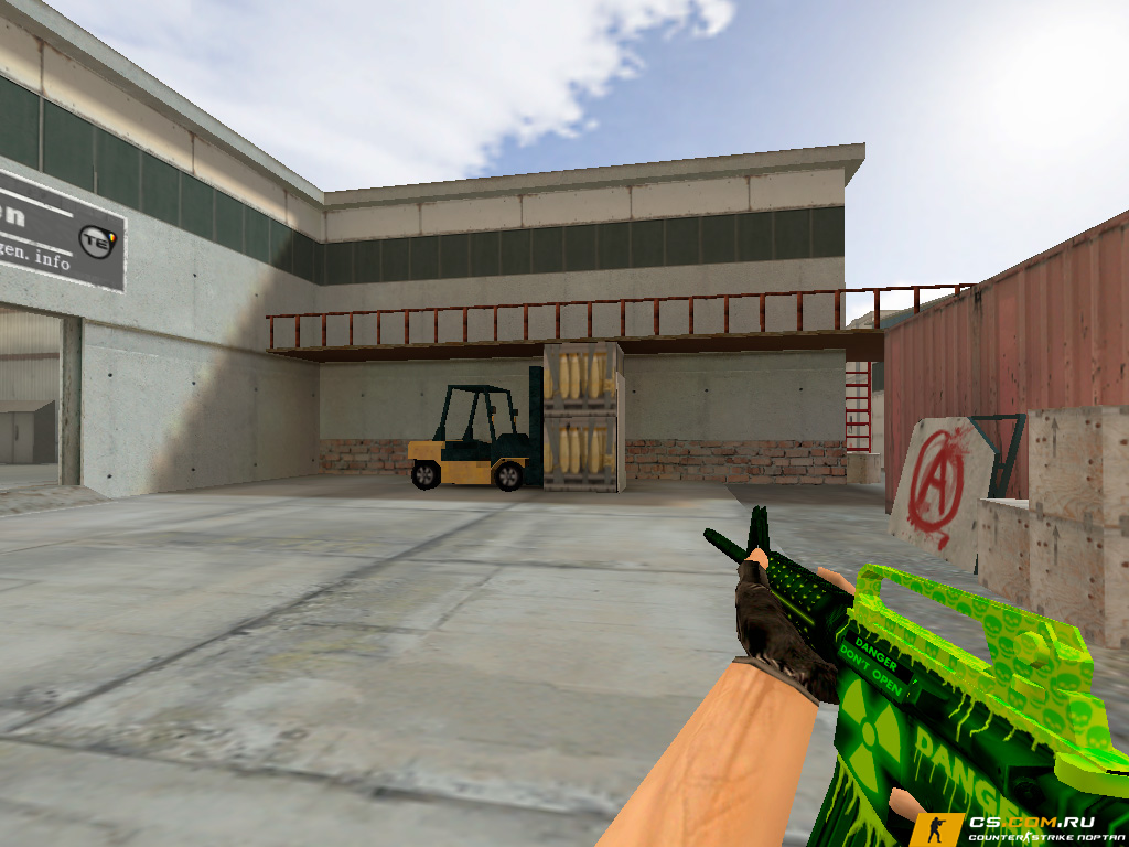 Модель M4A1 «Toxic» для CS 1.6