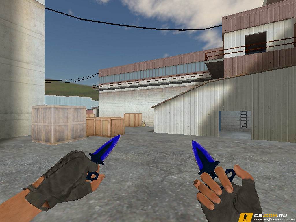 Модель Тычковые ножи «Волны» для CS 1.6