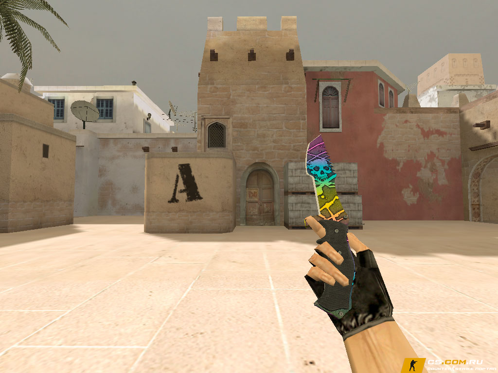 Модель Охотничий нож «Кислота» для CS 1.6