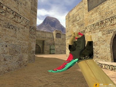 Модель ножа Керамбит «Водяной» для CS 1.6