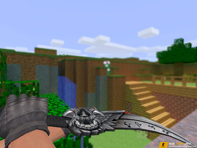 Модель ножа «Боевой Танатос» для CS 1.6