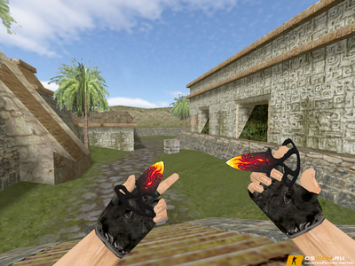 Модель Тычковый нож «Огненное сердце» для CS 1.6