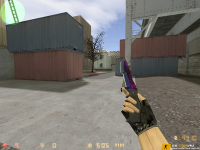 Модель Охотничий нож «Doppler Phase 2» для CS 1.6