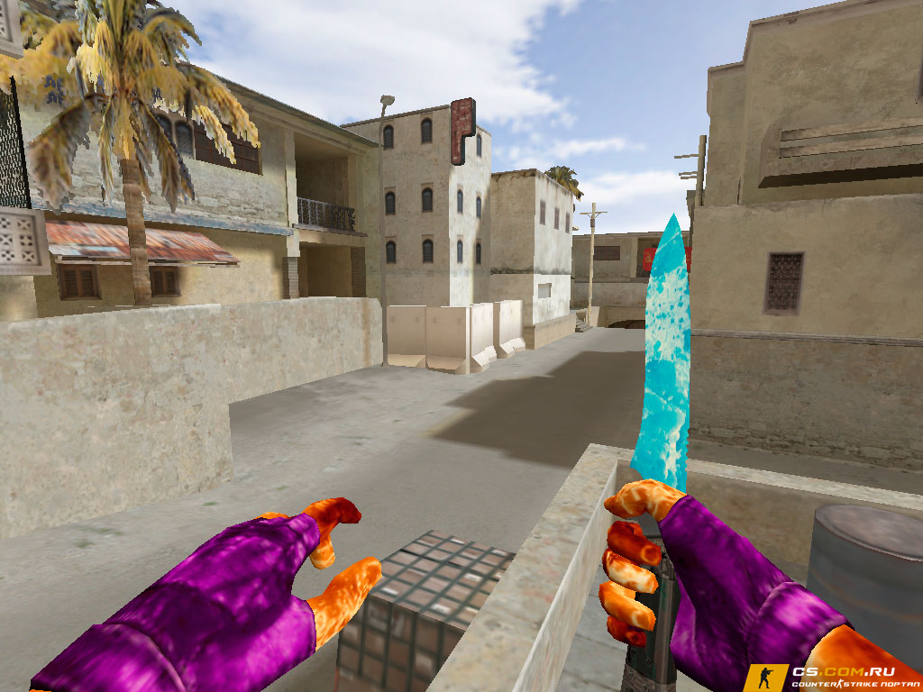 Модель нож стандартный «Ледяной» для CS 1.6