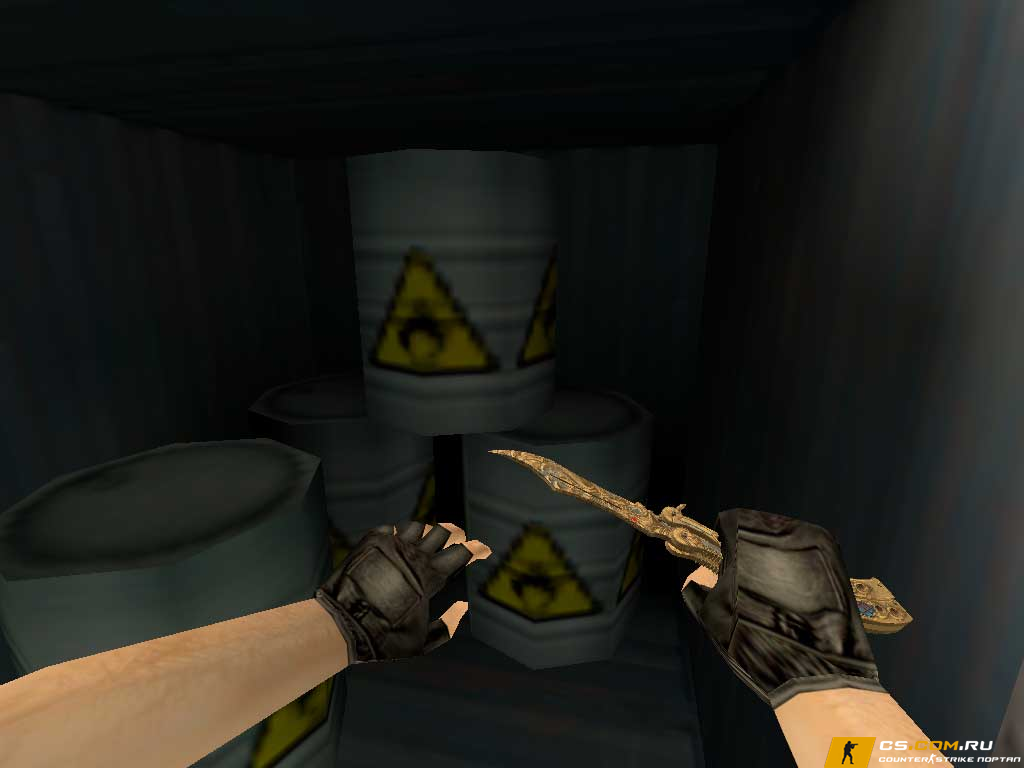 Модель Нож-бабочка «Драконит» для CS 1.6