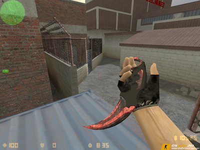 Модель ножа Керамбит «Вампир» для CS 1.6