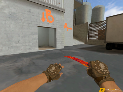 Модель Складной нож «Армагеддон» для CS 1.6