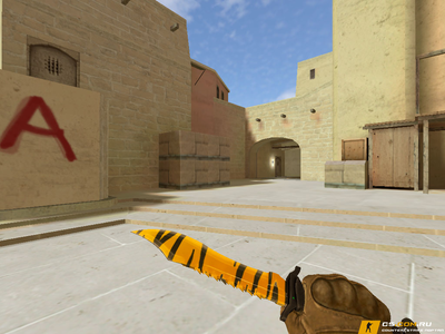 Модель Нож Боуи «Зуб тигра» для CS 1.6