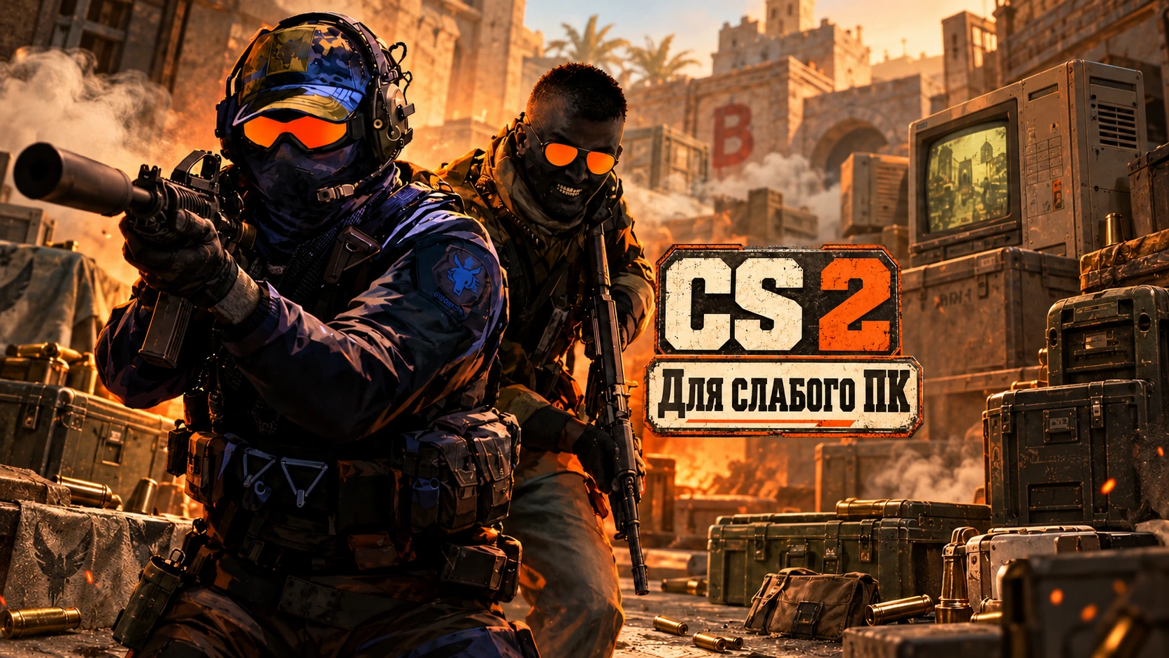 Counter-Strike 2 (КС 2) - на Слабый ПК