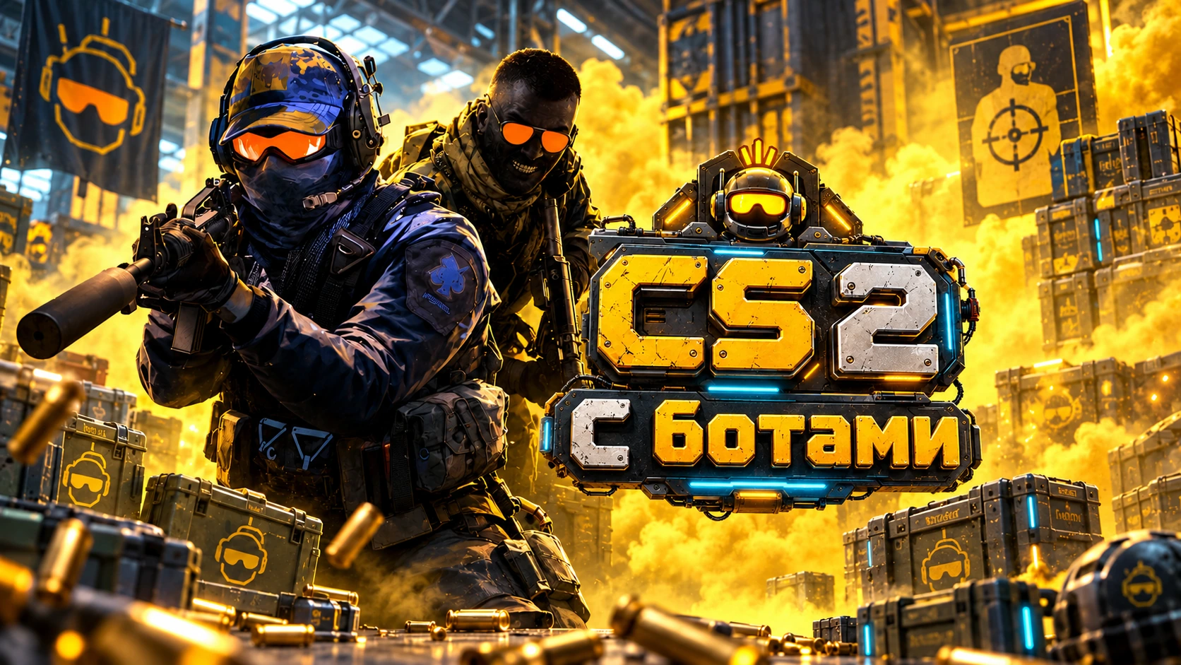 CS 2 с ботами - КС 2 с установленными ботами