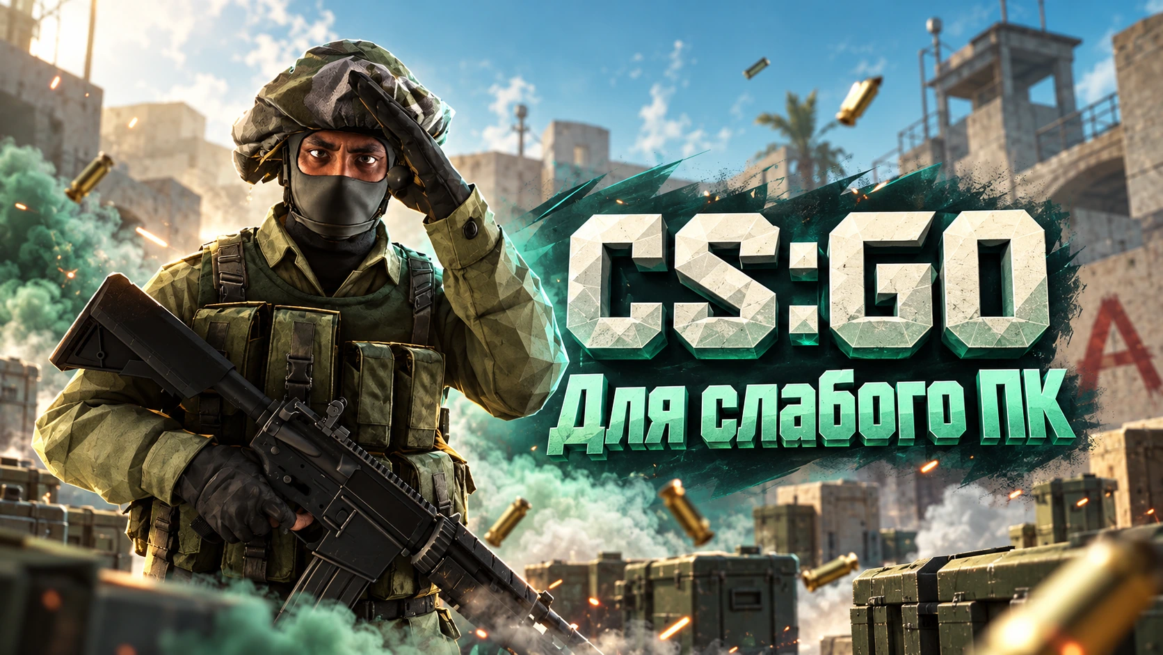 CS GO на слабый ПК - КС ГО на слабый ПК или Ноутбук