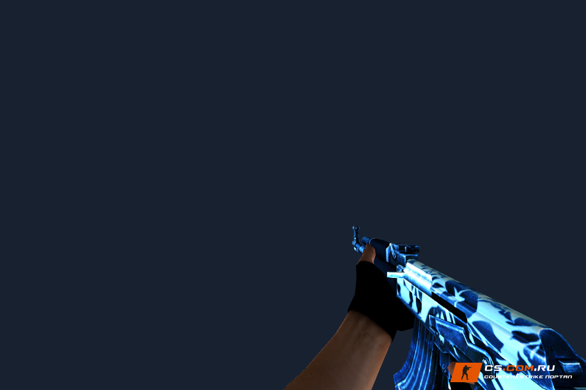 AK-47 Arctic для CS 1.6