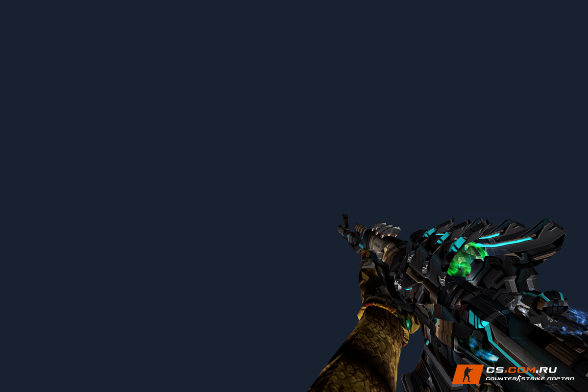AK-47 Black Paladin для CS 1.6