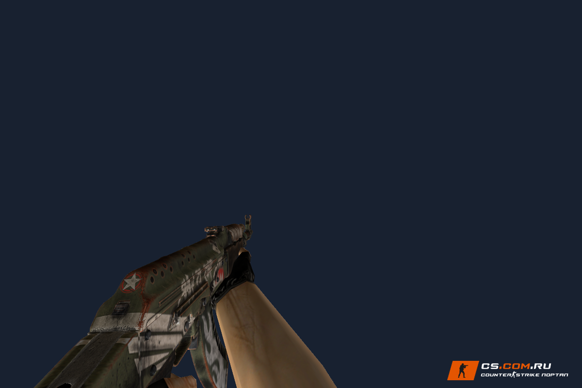 AK-47 Fallen Warrior для CS 1.6