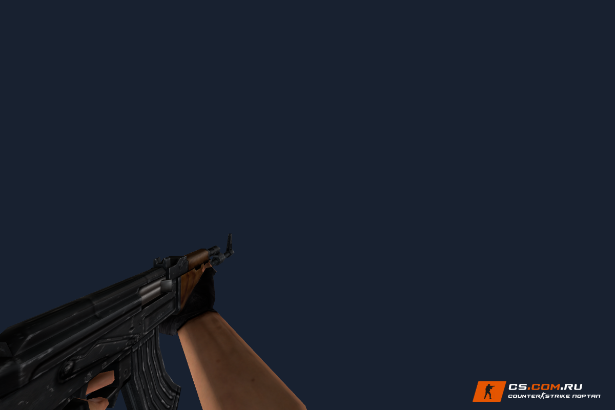 AK-47 HD Retexture для CS 1.6