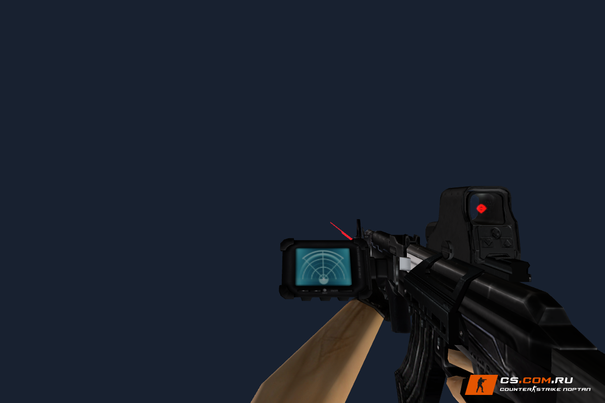 AK-47 Modern Soldier для CS 1.6