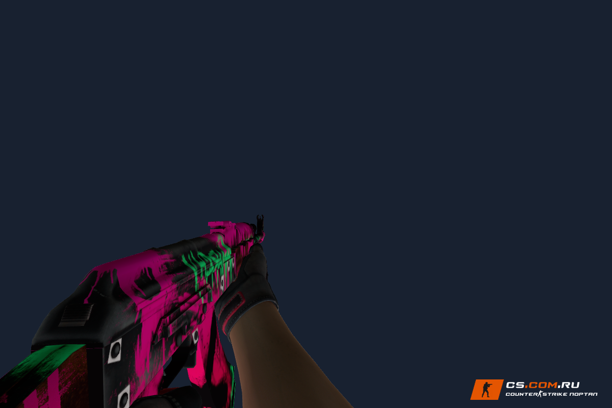 AK-47 Neon Revolution для CS 1.6